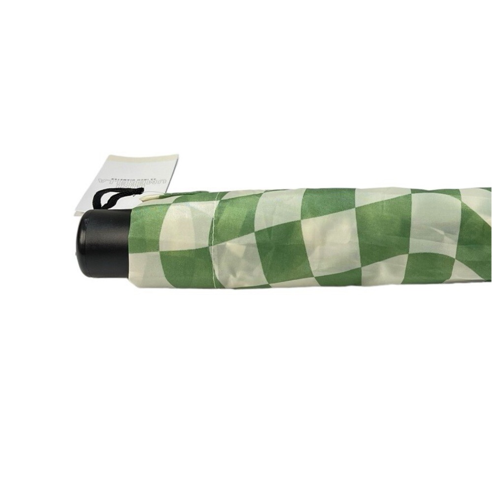 New Target‎ Bullseye Vivitar Mini Umbrella 23" Diameter Green Checkered NEW